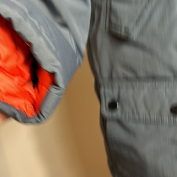 Diesel Boys Navy Puffer Coat super warm size 5/6 - Picture 6 of 14